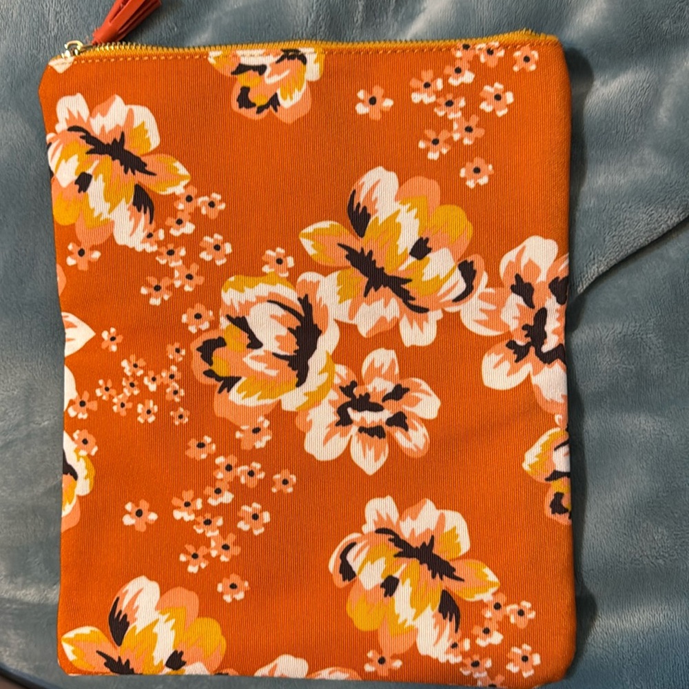 Rachel Pally floral clutch bag. Small size.  10x12. Like new